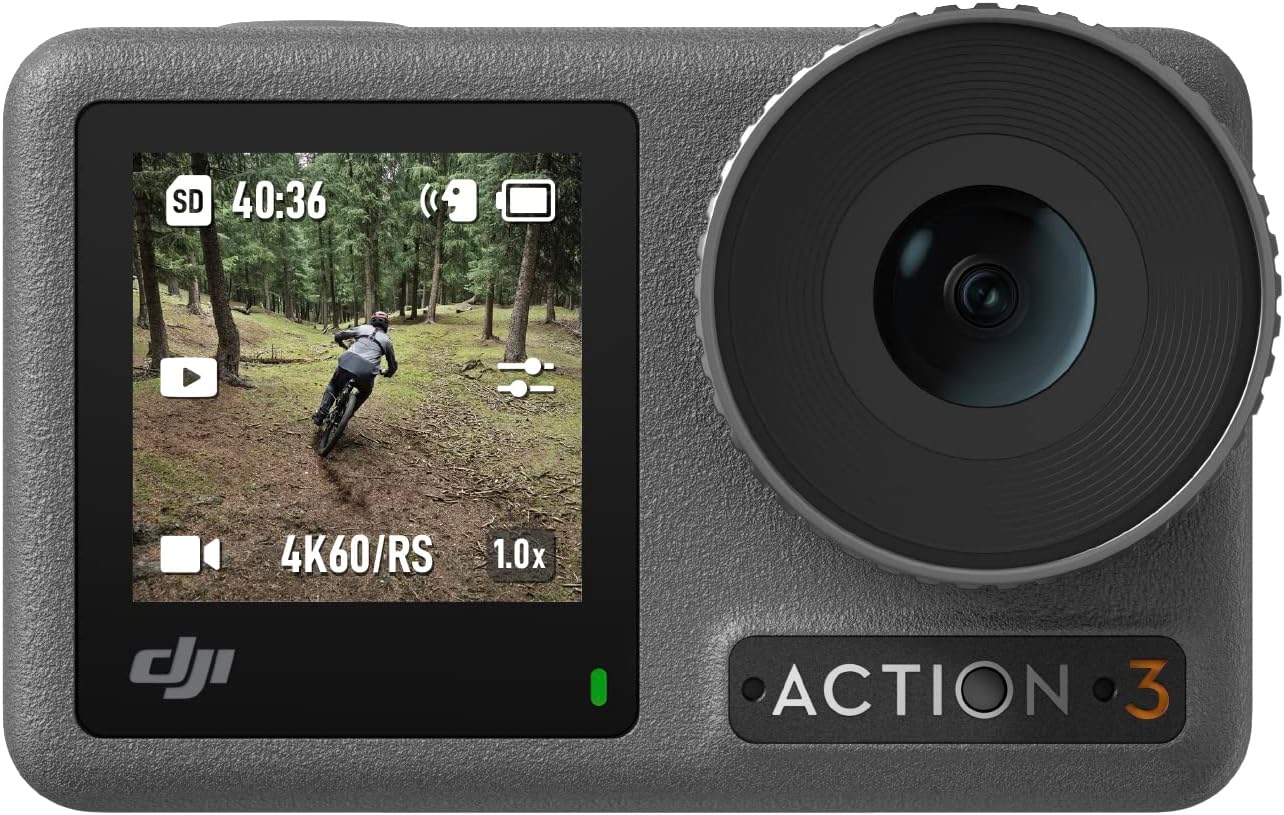 DJI Osmo Action 3 Action Camera | 4K Video, 12 MP Photos