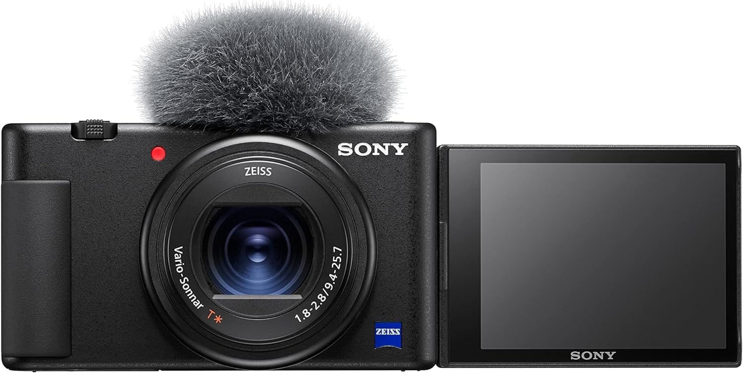 Sony ZV-1 Compact Vlogging Camera | 20.1 MP, 4K Video