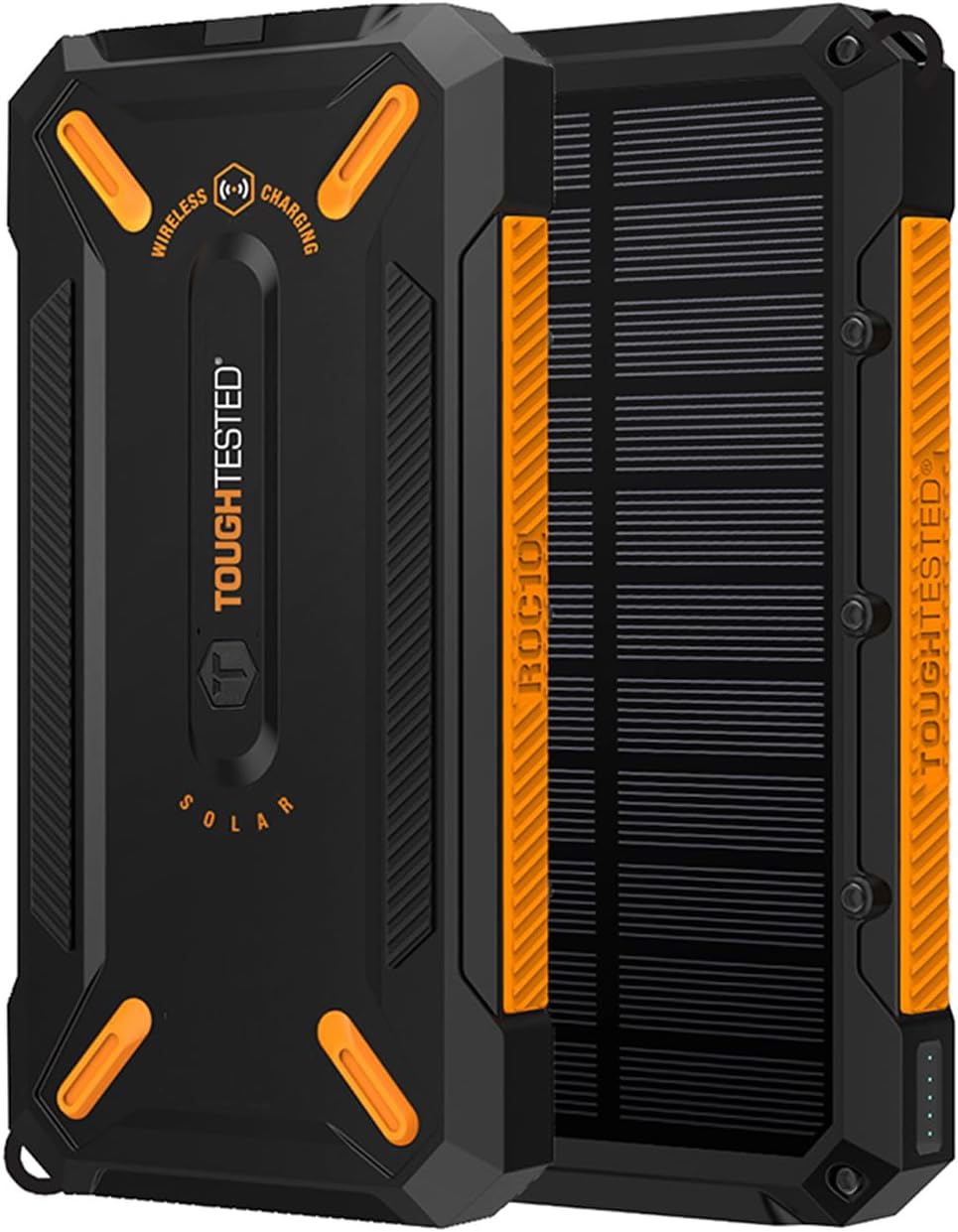 Tough Tested Roc10 10,000mAh Solar Power Bank | Rugged Outdoor Charger