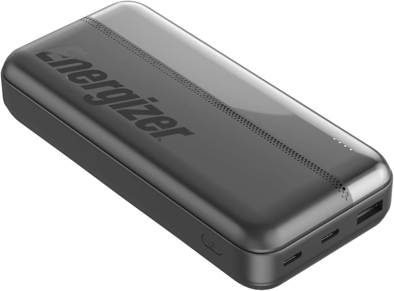 Energizer 20,000 mAh Power Bank | Trusted Everyday Backup Charger