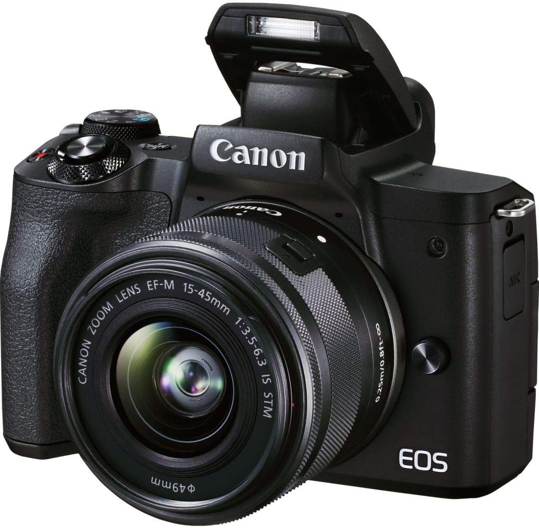 Canon EOS M50 Mark II Mirrorless Camera | 24.1 MP, 4K Video
